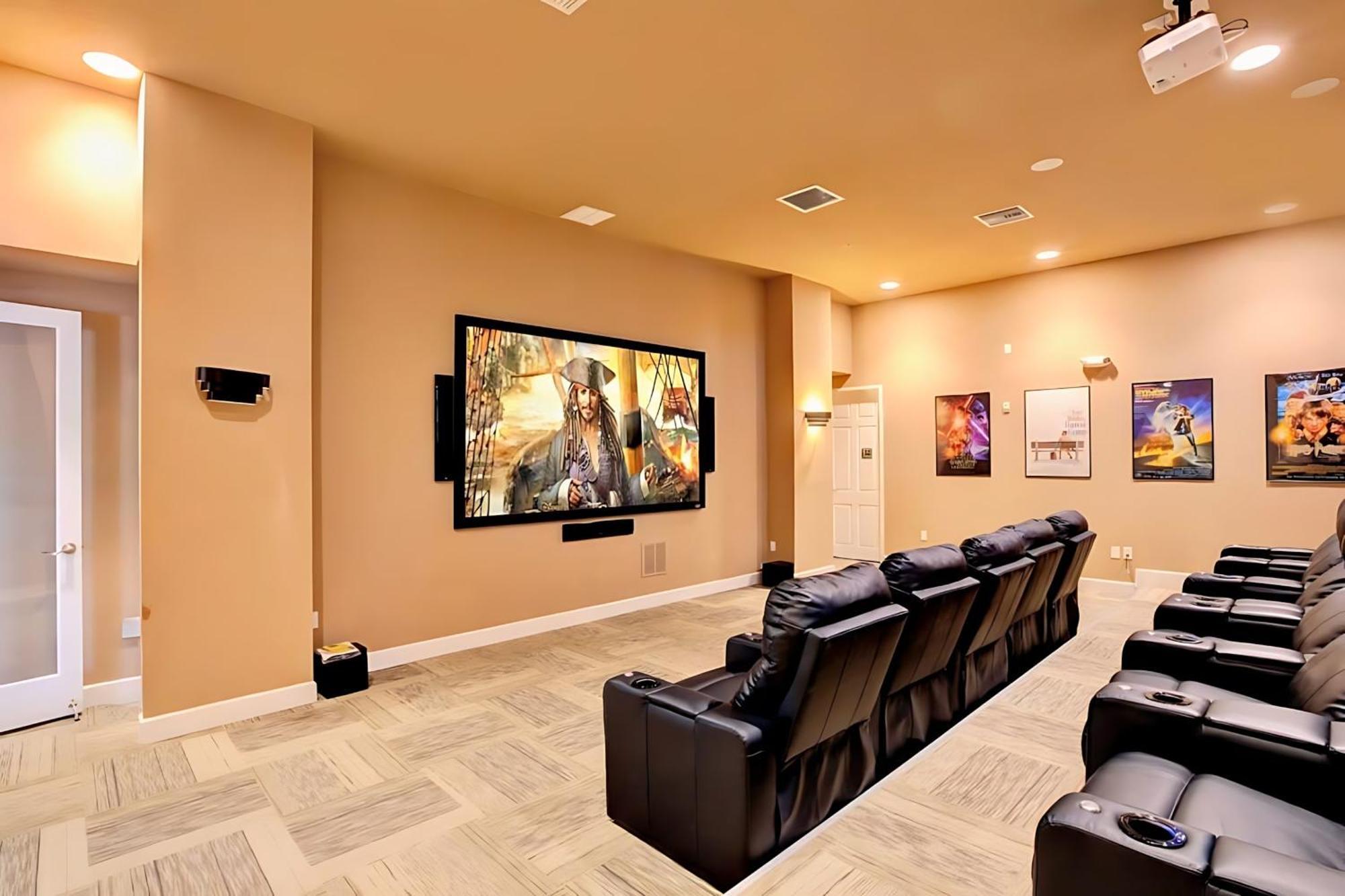 Family Resort - 6Br Mansion - Private Pool, Home Theater, Bbq And More Kissimmee Eksteriør billede