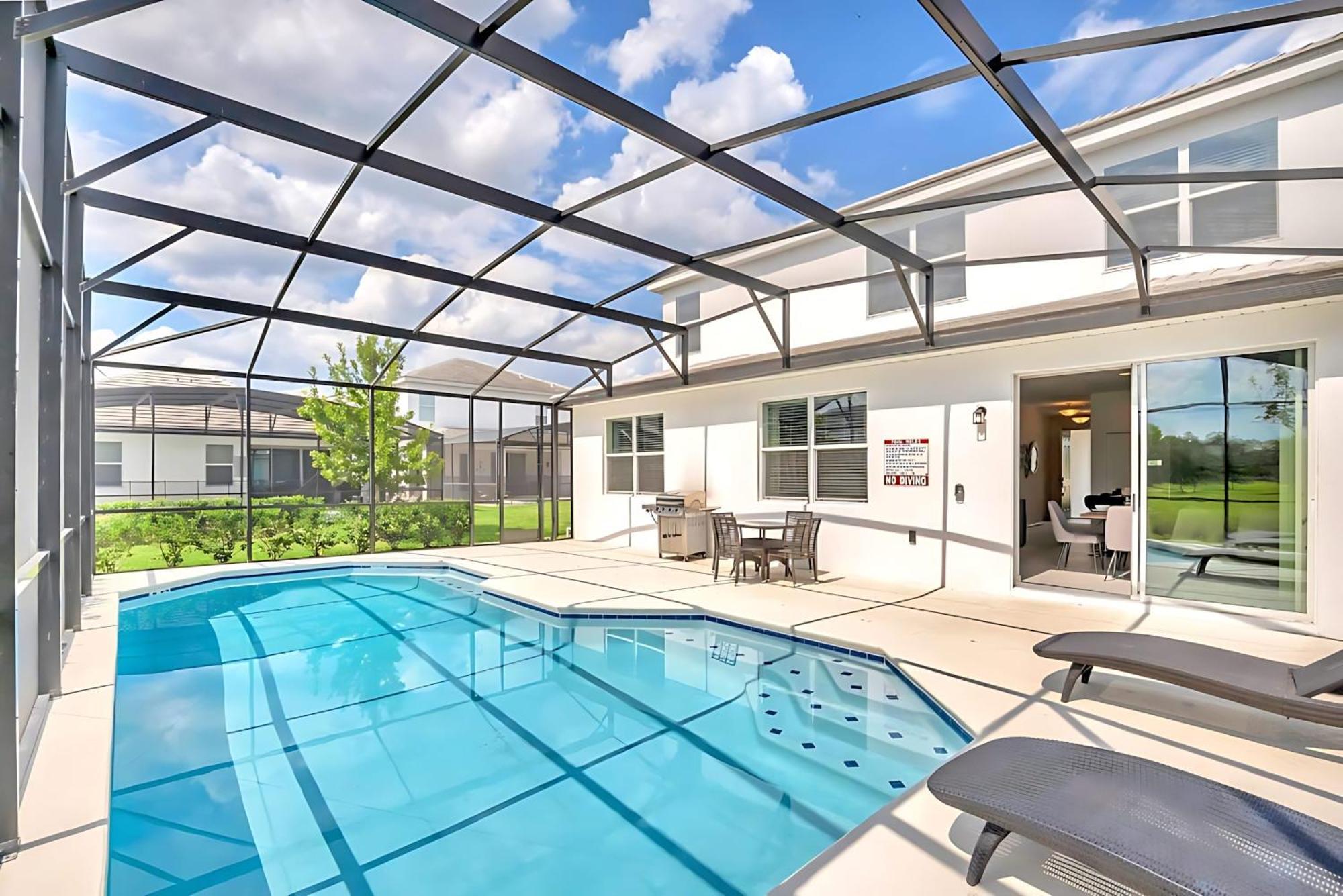 Family Resort - 6Br Mansion - Private Pool, Home Theater, Bbq And More Kissimmee Eksteriør billede