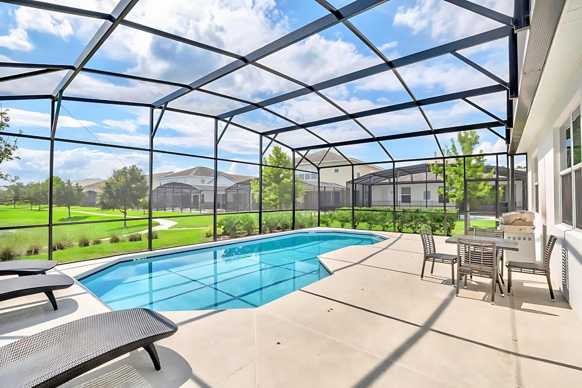Family Resort - 6Br Mansion - Private Pool, Home Theater, Bbq And More Kissimmee Eksteriør billede